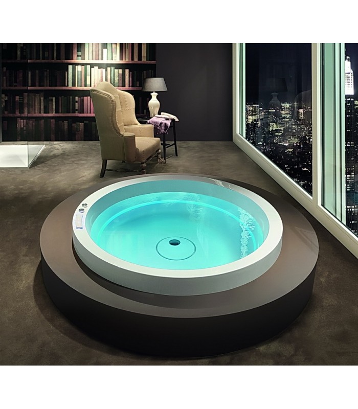 Baignoire Balneo Ronde Encastrable Aloa Design